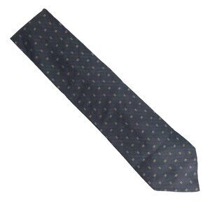 Daniel Craig Men Necktie Italian Silk Color Black Beige Size 58x4 - NWOT